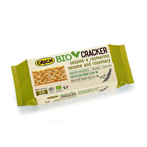 Crackers sesam rozemarijn bio