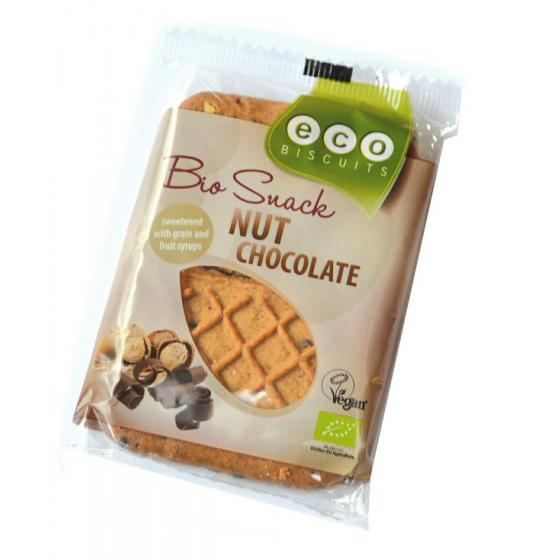 Noten/chocolade biscuit bio