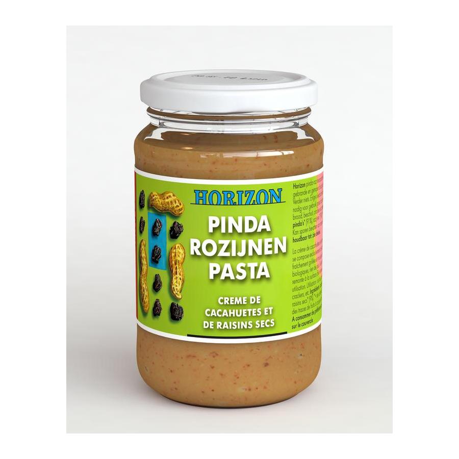 Pinda-rozijnenpasta eko bio