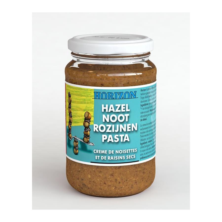 Hazelnoot rozijnenpasta eko bio