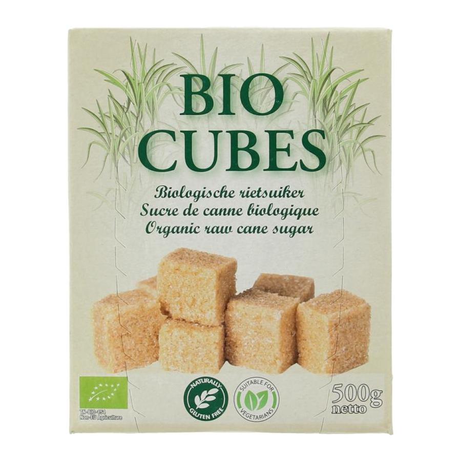 Cubes rietsuikerklontjes bio