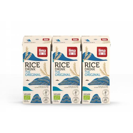 Rice drink original pakjes 200 ml bio