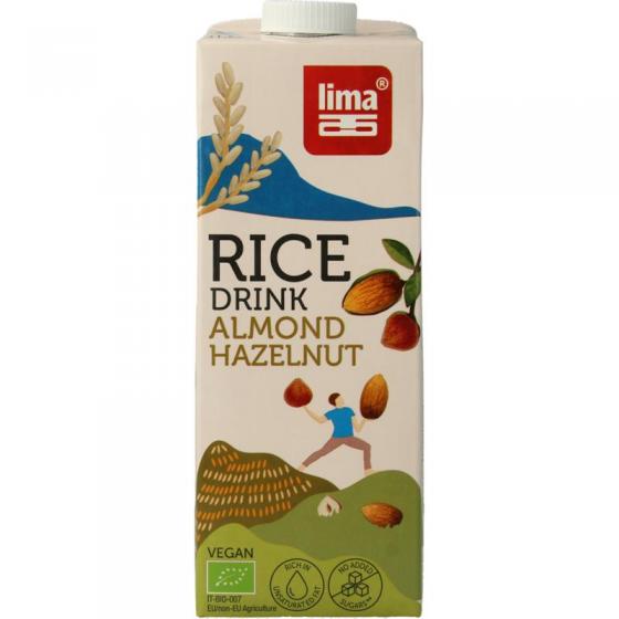 Rice drink hazelnoot amandel bio