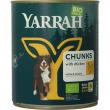 Hond brokjes kip in saus bio
