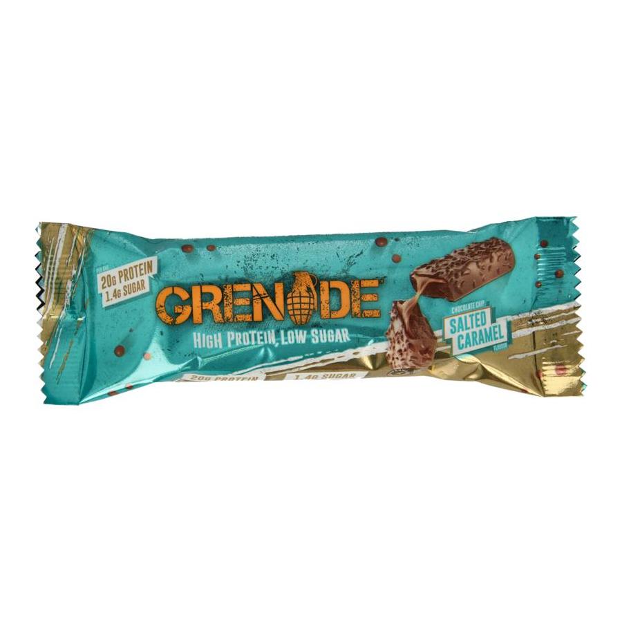 High protein bar chocolate chip salted caramel