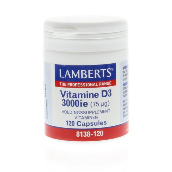 Vitamine D3 3000IE/75mcg