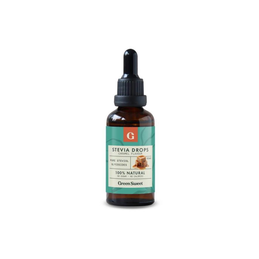 Vloeibare stevia caramel