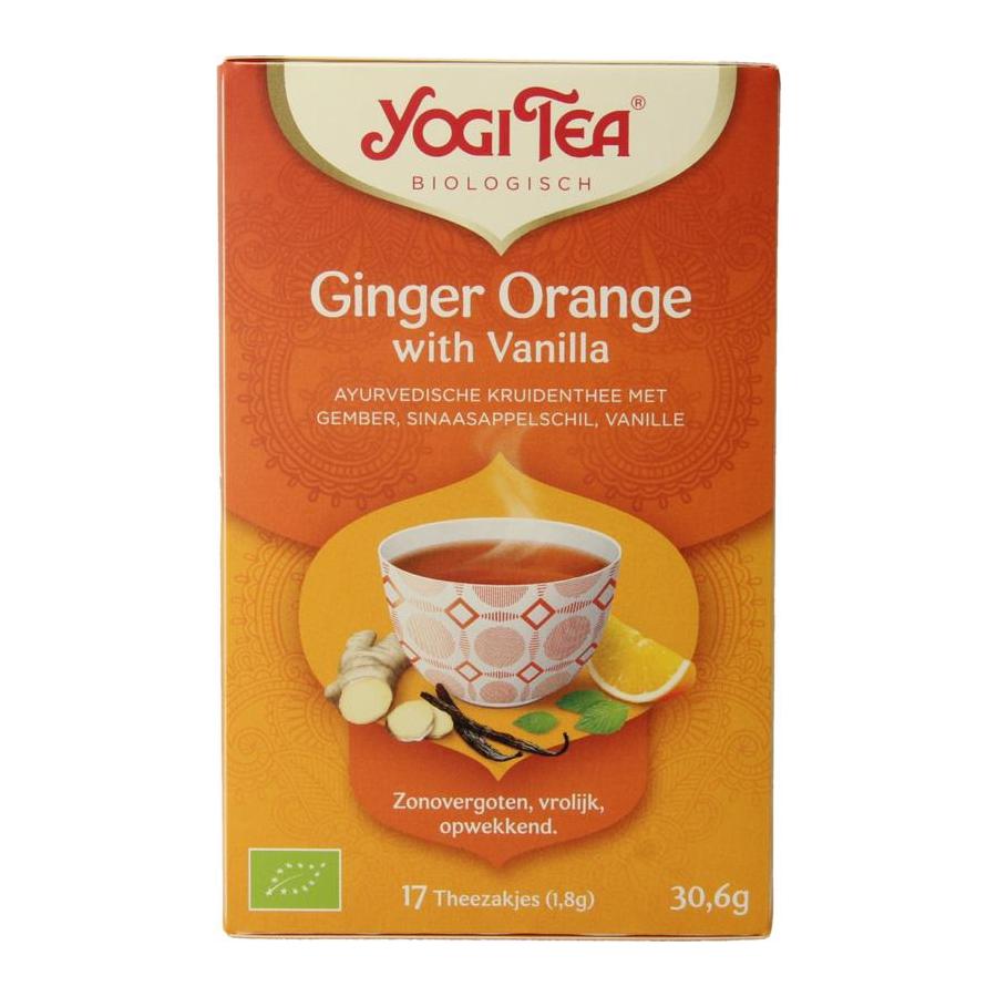 Ginger orange vanilla bio