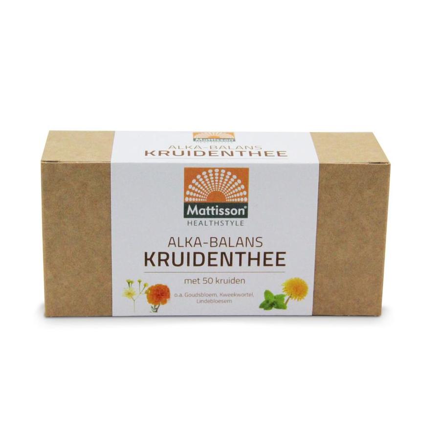 Alkabalans zuur base kruidenthee