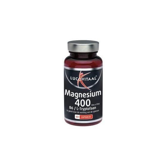 Magnesium 400 met B6 en L-tryptofaan