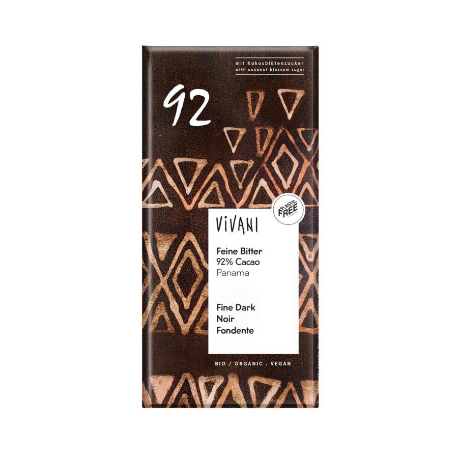 Chocolade puur delicaat 92% Panama bio