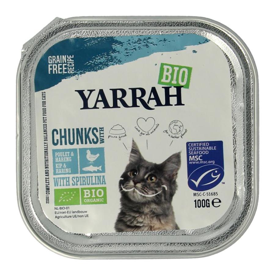 Kat alucup chunks met vis bio