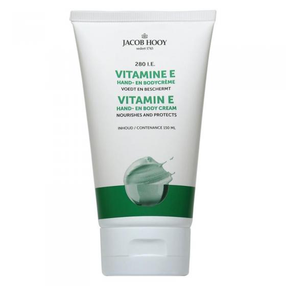 Vitamine E hand en bodycreme tube