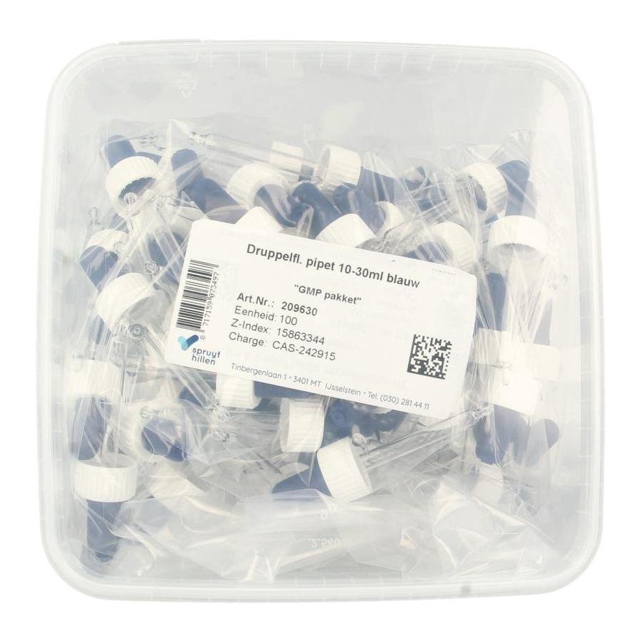 Druppelflacon pipet 10-30 ml bl