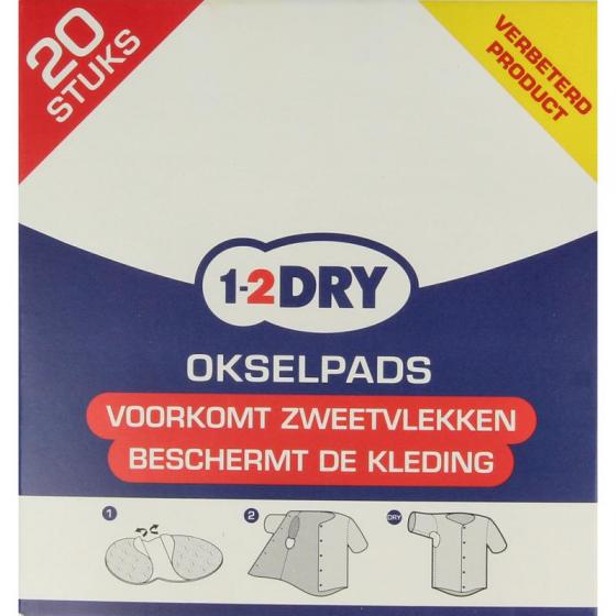 Okselpads medium wit