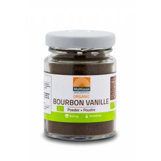 Bourbon vanille poeder bio