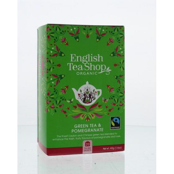 Green tea pomegranate bio