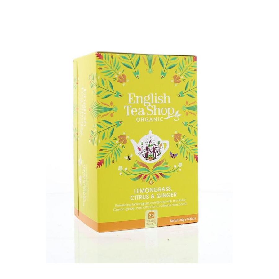 Lemongrass ginger citrus bio