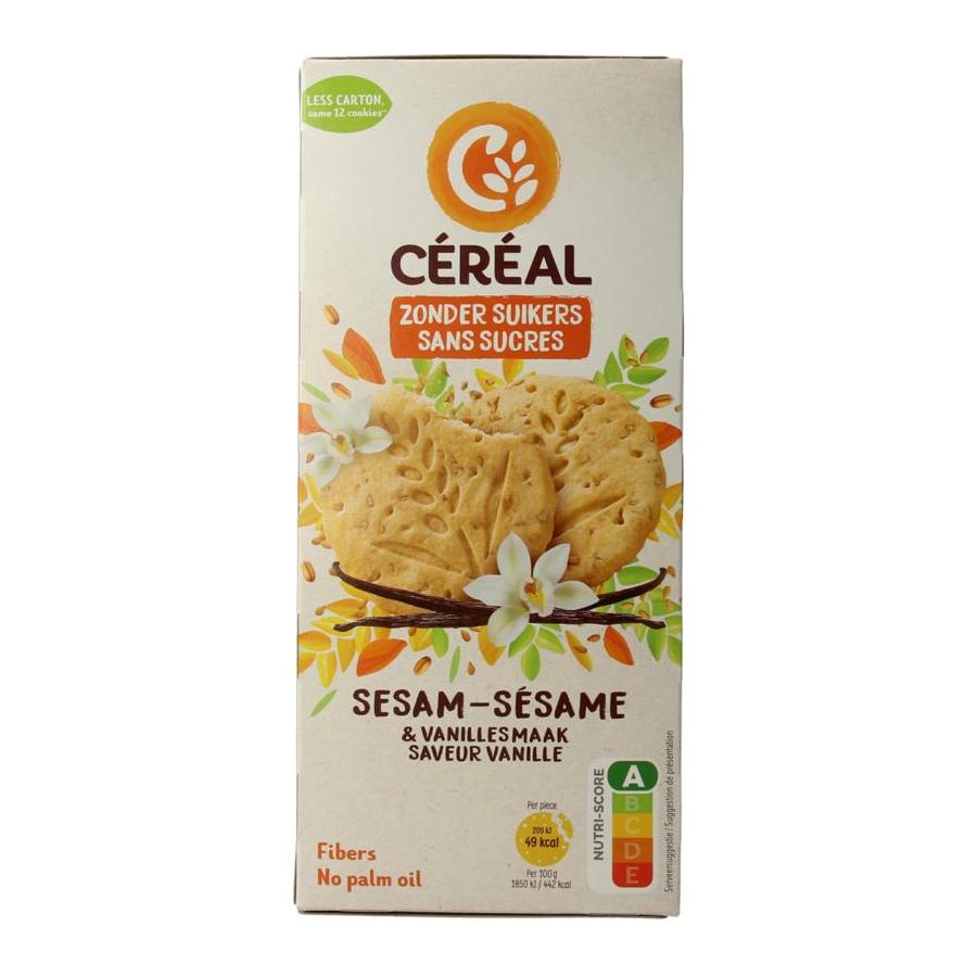 Sesam vanille koek