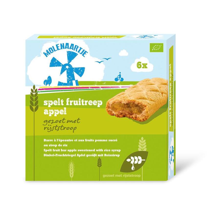 Spelt fruitreep appel bio
