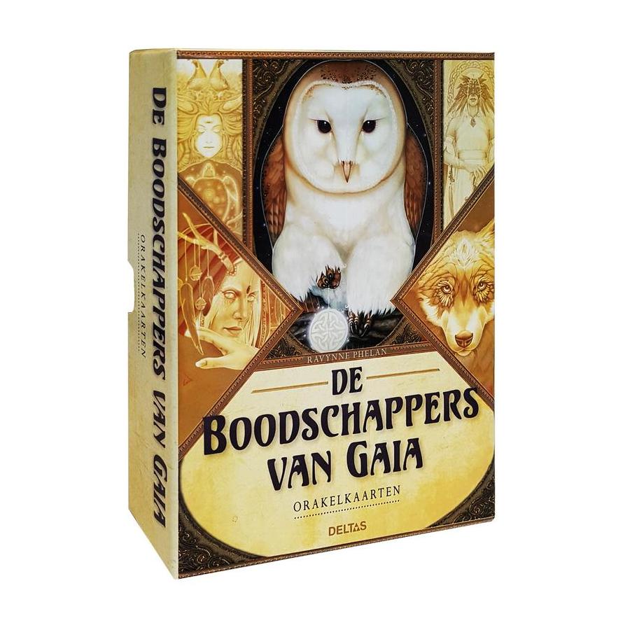 Boodschappers van Gaia boek en orakelkaarten