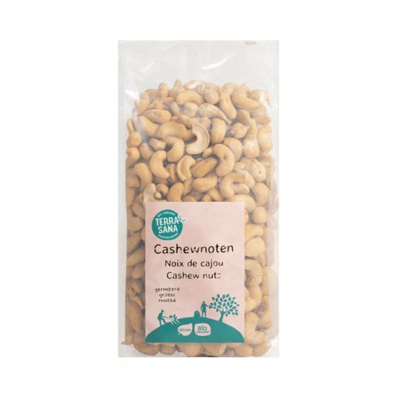 Cashewnoten geroosterd zonder zout bio