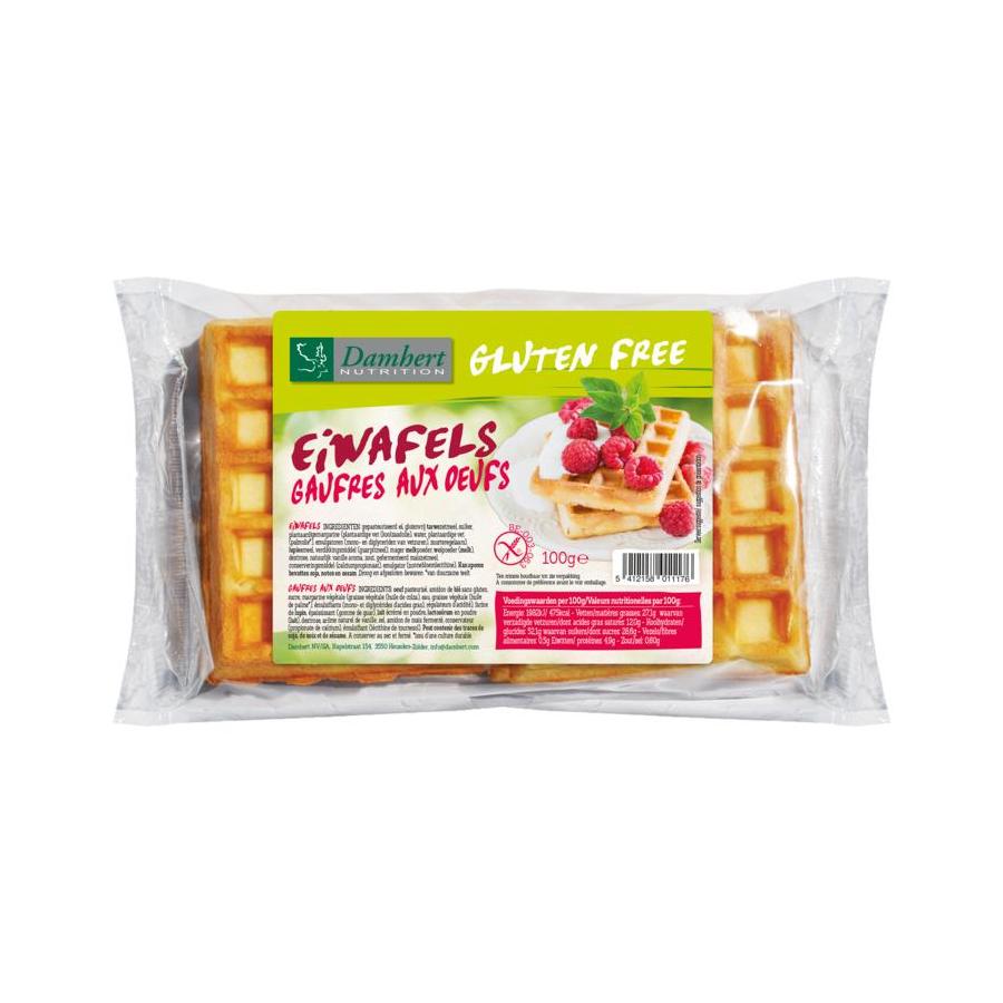 Eiwafels glutenvrij