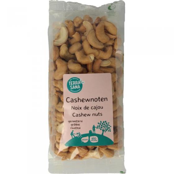 Cashewnoten roasted zonder zout bio