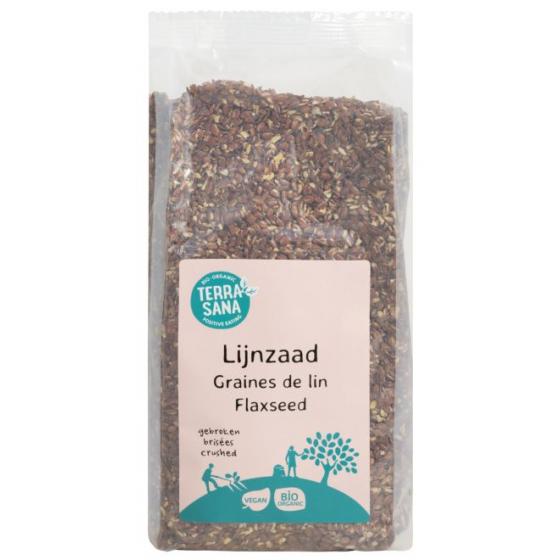RAW lijnzaad gebroken bio