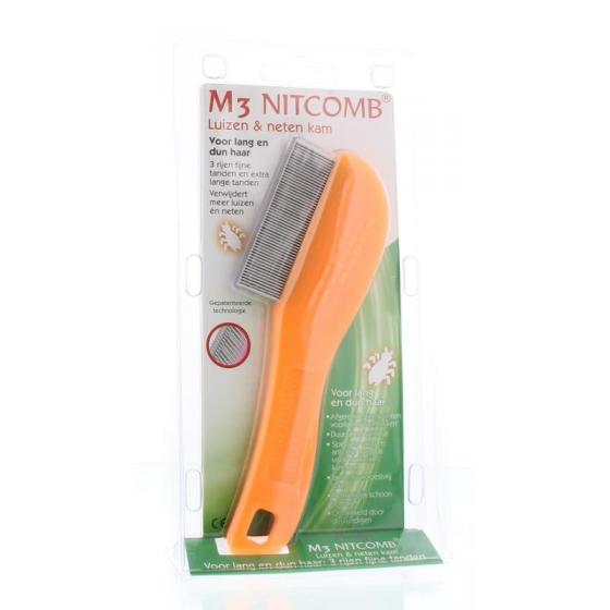 Nitcomb M3 anti luiskam lang en dun haar