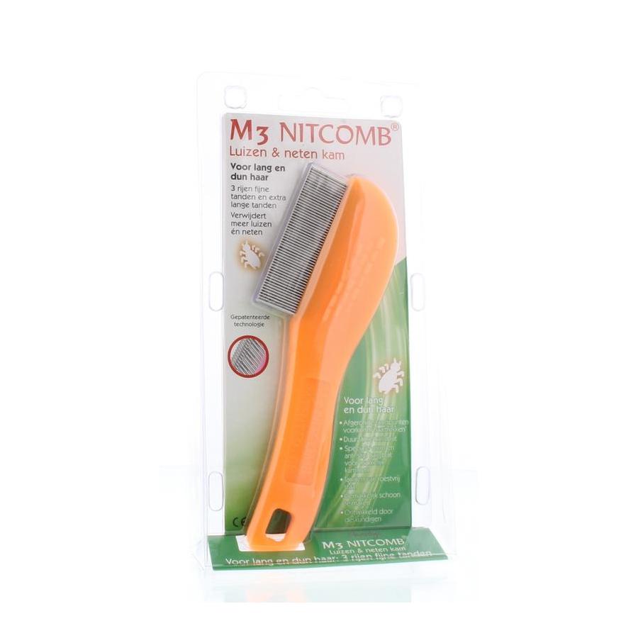 Nitcomb M3 anti luiskam lang en dun haar