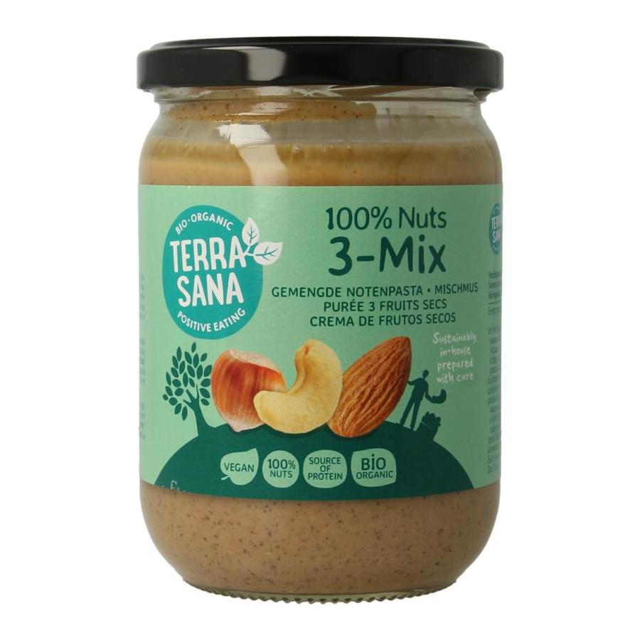3 mix notenpasta zonder pinda bio