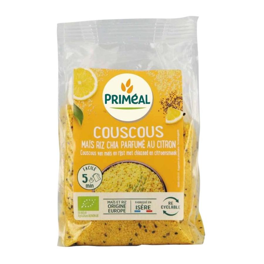 Couscous mais rijst en chia citroen bio