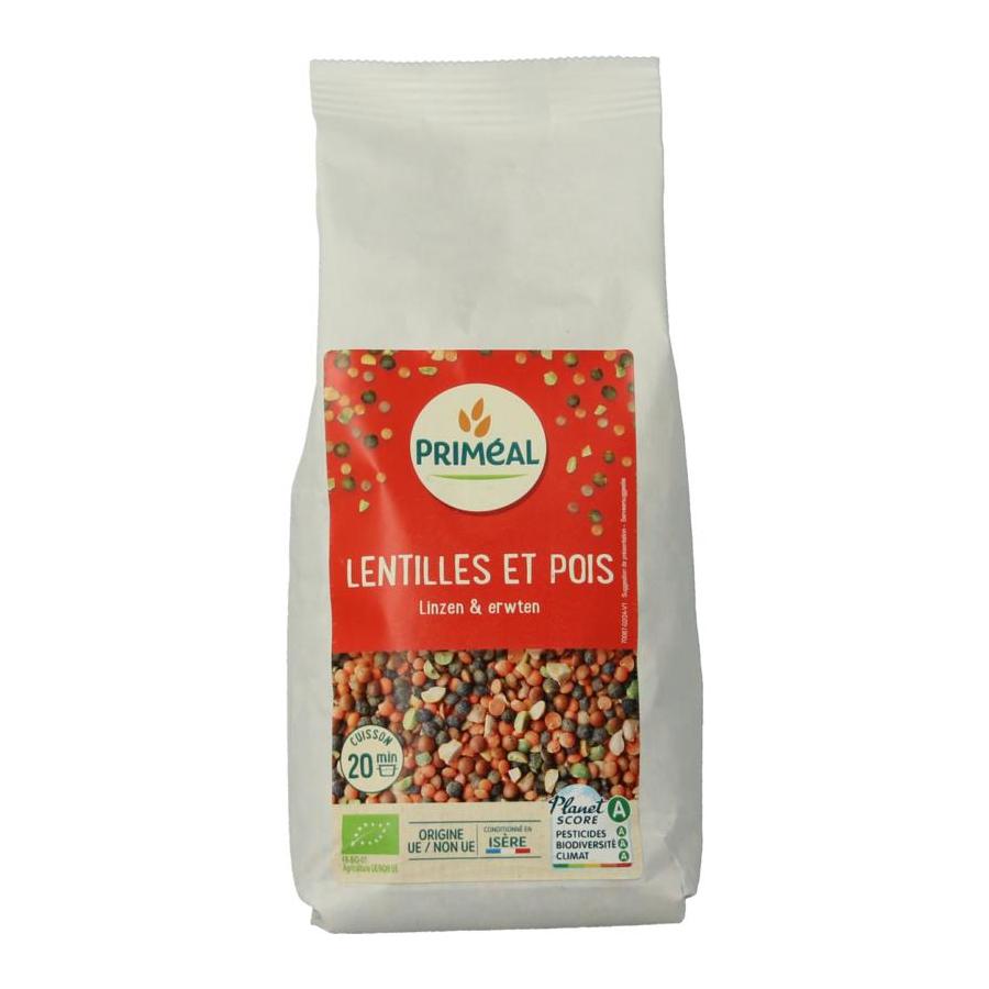 Linzen en erwten bio