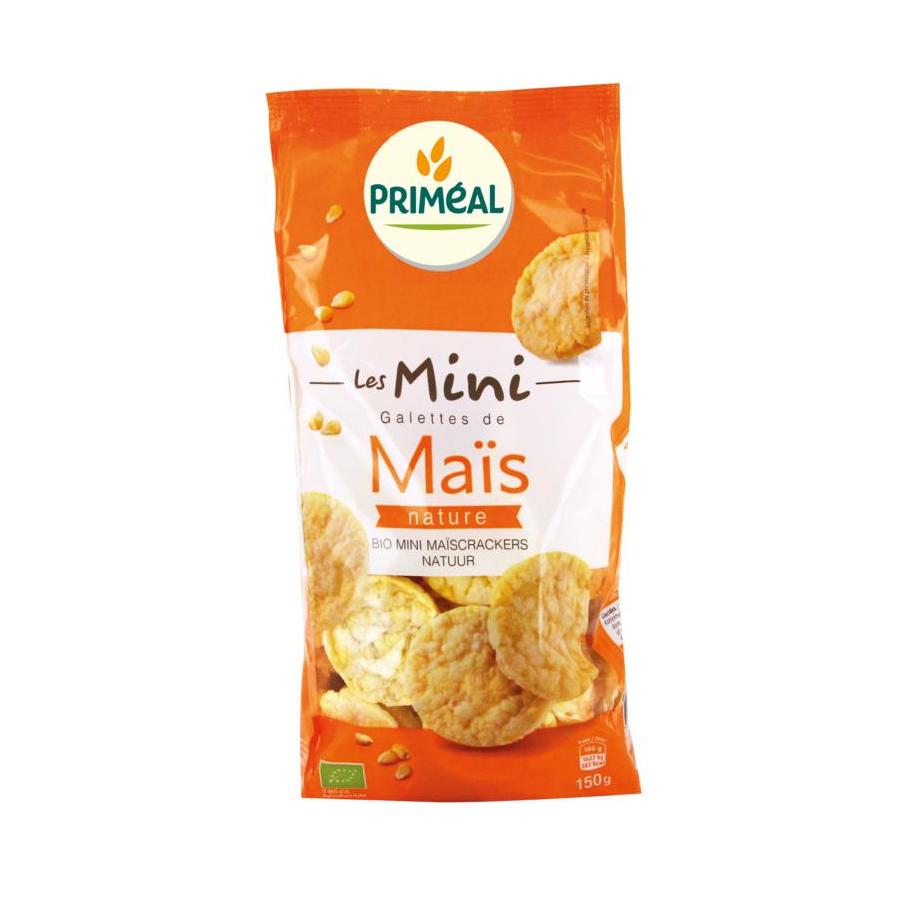 Mini maiswafels bio