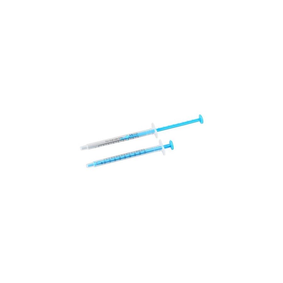 Doseerspuit 1 ml blauw