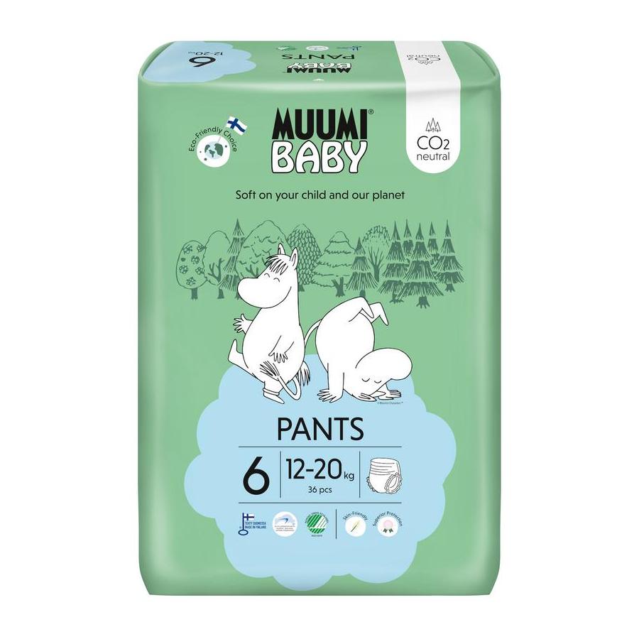 Ecologische luierbroekjes maat 6 junior 12-20kg