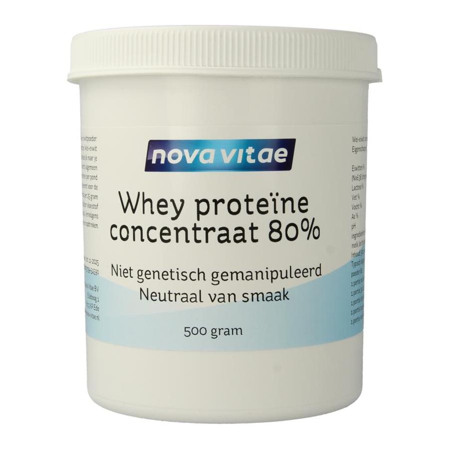 Whey proteine concentraat 80%