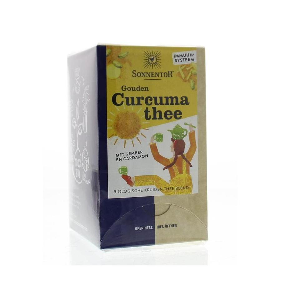 Gouden kurkuma thee bio