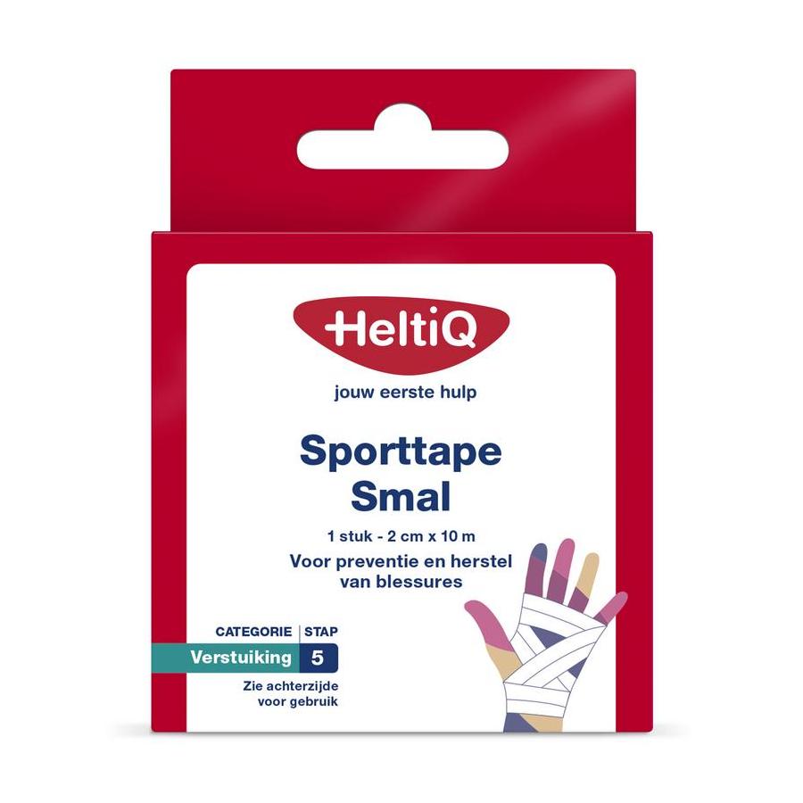 Sporttape smal 2cm x 10m