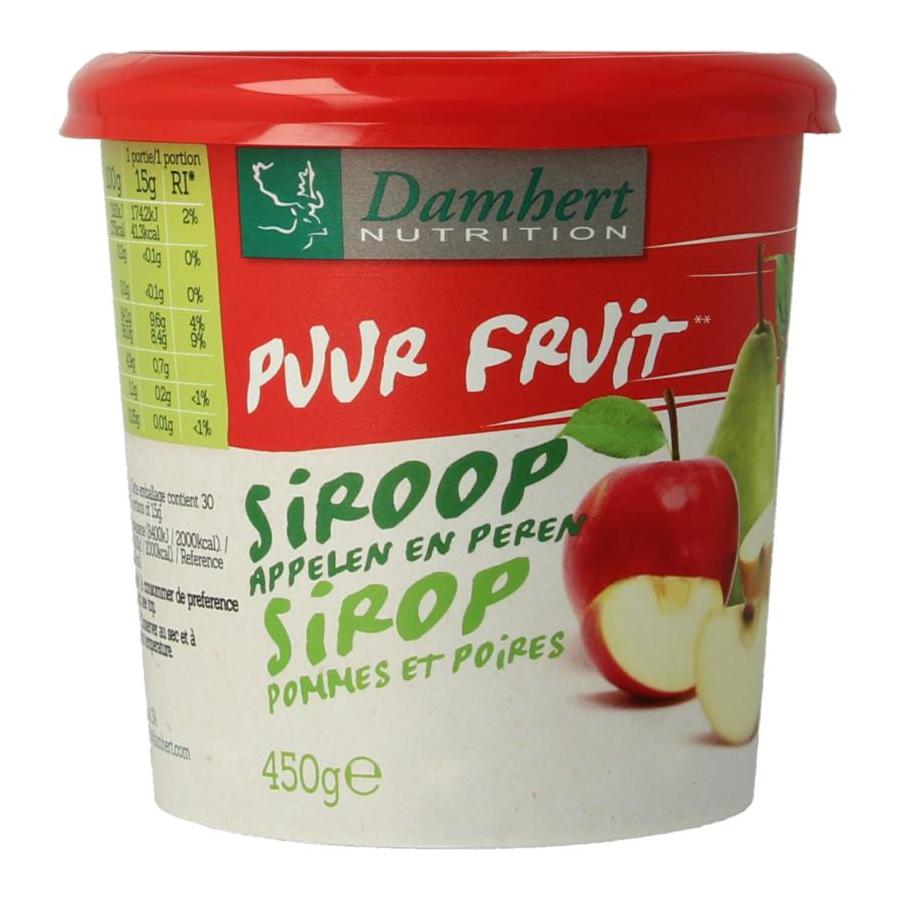 Puur fruit siroop appelen en peren