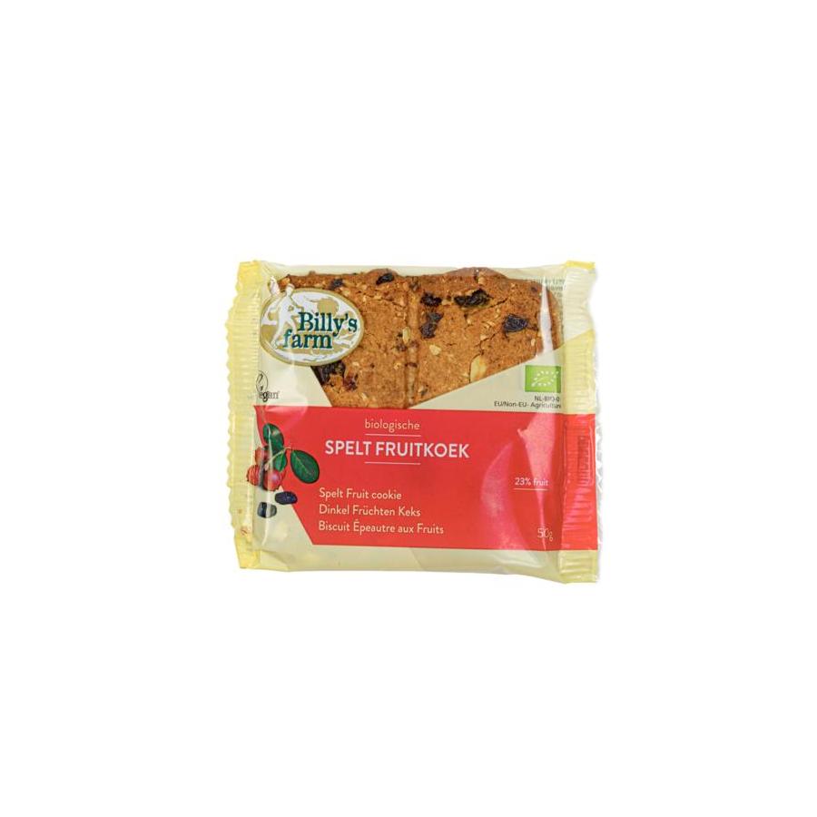 Spelt fruitkoek bio