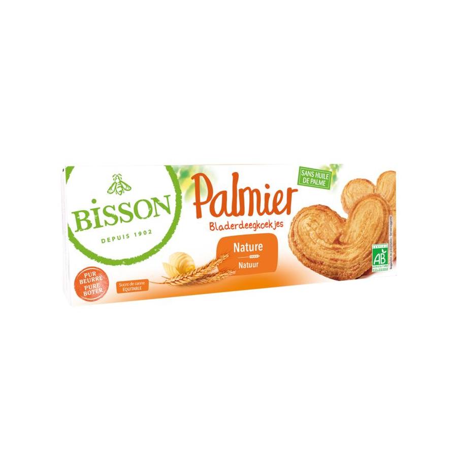Palmier bladerdeegkoekjes bio