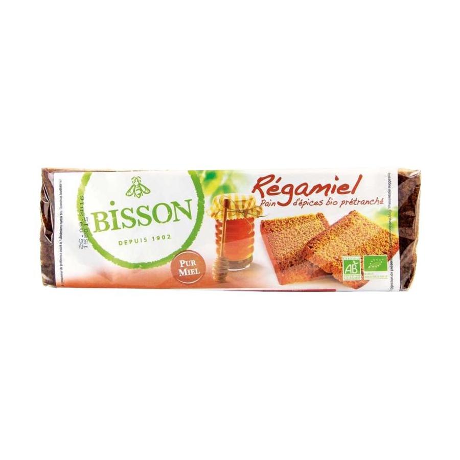 Regamiel honing-kruidkoek voorgesneden bio