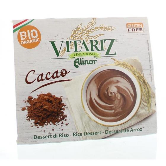 Rice dessert chocolade 4x 100 gram bio