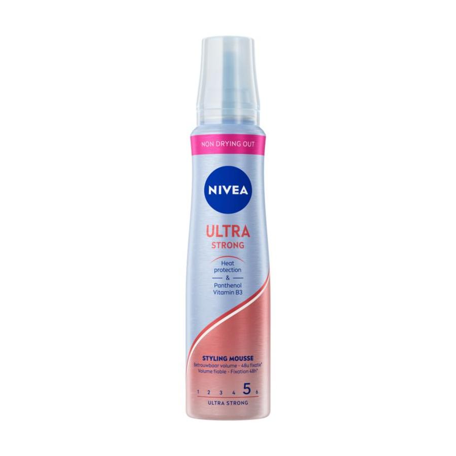 Hair care styling mousse ultra strong