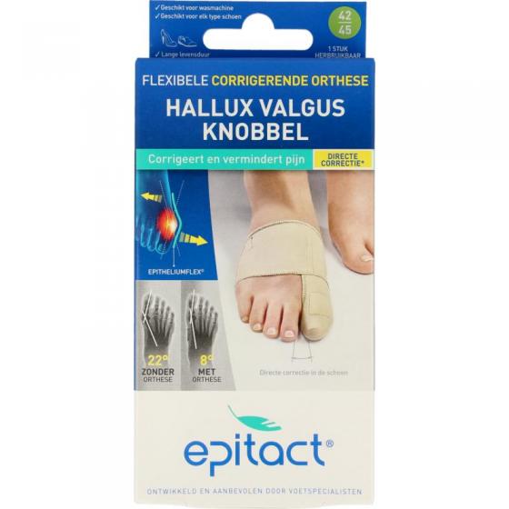 Hallux valgus corrigerende orthese maat 42/45