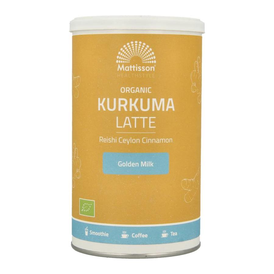 Latte kurkuma goldenmilk reishi Ceylon kaneel bio