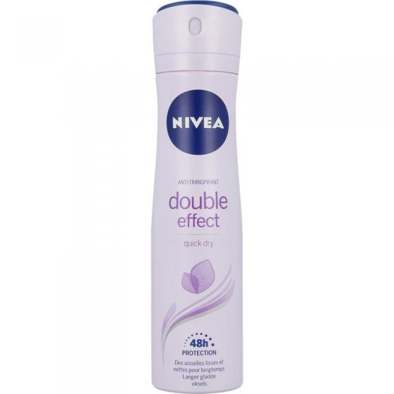 Deodorant double effect spray