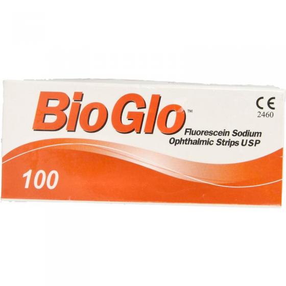 Bio glo fluorescine strips